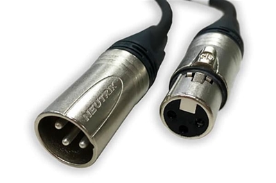 PERCON PA-5015 (Usado) Conexión profesional audio XLR-M a XLR-F de 15 metros.