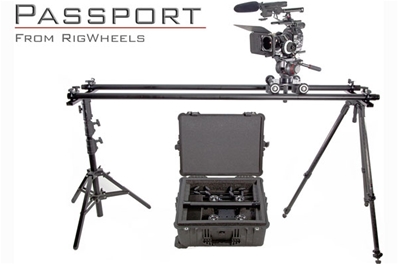 RIGWHEELS PASSPORT DOLLY Slider desmontable y portátil compuesto por: