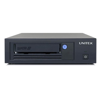 UNITEX LT80H2-USB Grabador LTO-8 con conexión USB3.0 (compatible Windows/Mac)