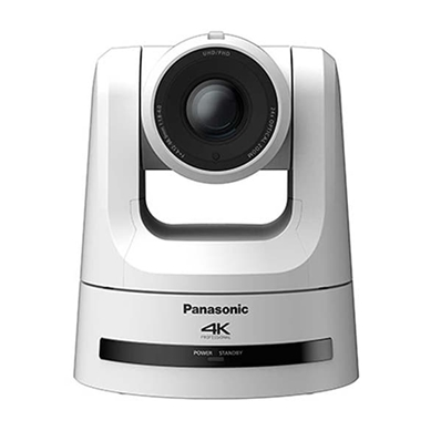 PANASONIC AW-UE100WEJ Cámara robotizada 4K 60p/50p -12G-SDI/NDI. Color blanco.