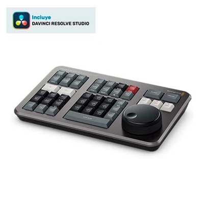 BLACKMAGIC Teclado edición DaVinci Resolve Speed Editor, CON LICENCIA DVR