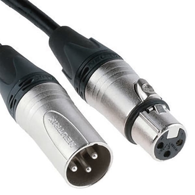 PERCON PA-5050 Conexión profesional audio XLR-M a XLR-F de 50 metros.