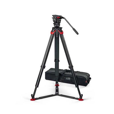 SACHTLER SYSTEM AKTIV 8 75GS Kit trípode cabeza fluida AKTIV 8 + trípode Flowtech GS