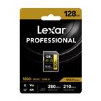 LEXAR LSD1800128G-BNNNG Tarjeta Profesional SDXC 128GB UHS-II (U3) Class 10 V60