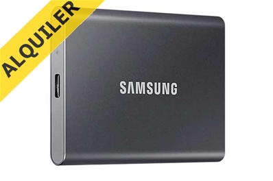 Alquiler SAMSUNG T7 1 TB