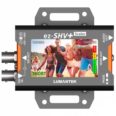 LUMANTEK EZ-SHV+ Conversor escalador SDI a HDMI + Audio Analógico