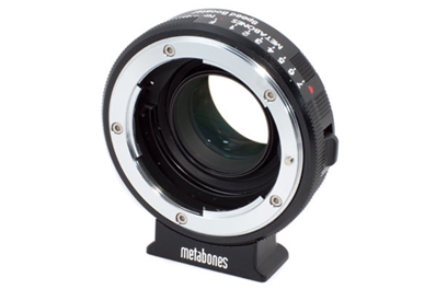 METABONES MB SPNFG-BMCC-BM1 Adaptador Speed Booster NIKON G para Cinema Camera montura MFT. 