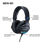 SONY MDR-M1 Auriculares para monitorización cerrados