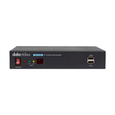 DATAVIDEO NVD-35MKII DECODER IP con salida de vídeo HD-SDI y V.Compuesto