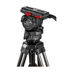 SACHTLER SYSTEM FSB 4 / 2 GS AL Cabezal FSB4 2 + tripode ENG75/2D + bolsa de transporte.