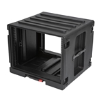 SKB 1SKB-R8UW Maleta Rack 8U con ruedas y trolley