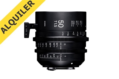 Alquiler SIGMA 50MM T1.5 FF F/CE HIGH SPEED PRIME