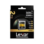 LEXAR LCXEXP4002T-RNENG CFexpress PRO Tipo B de 2TB GOLD serie 4.0