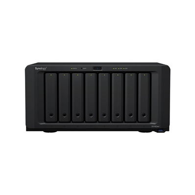 SYNOLOGY NAS 8 bahías, formato sobremesa, 2x1GB + 1x10GB