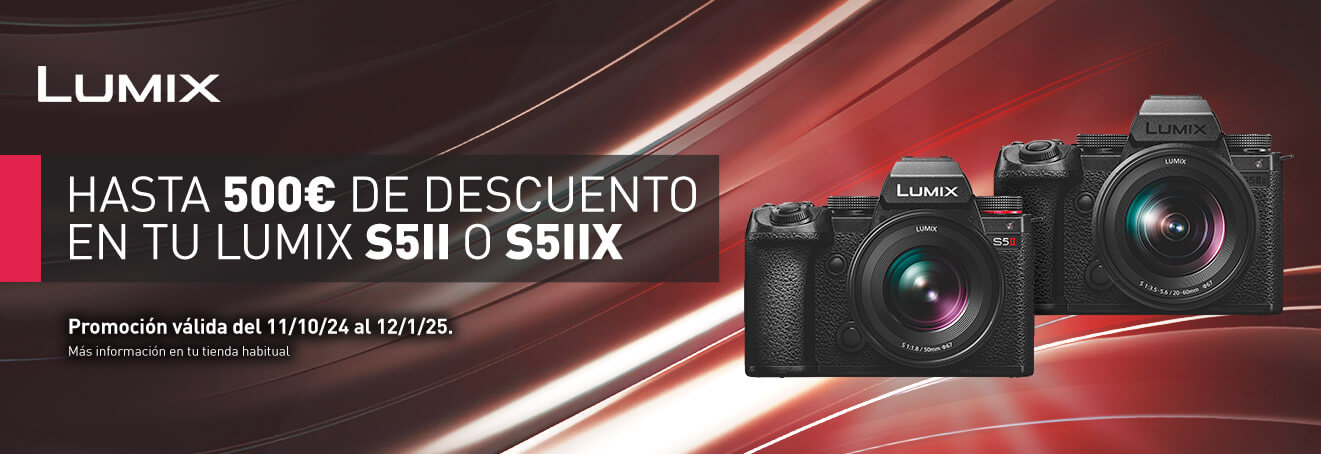 Panasonic Lumix S5II y S5IIX promoción descuento directo