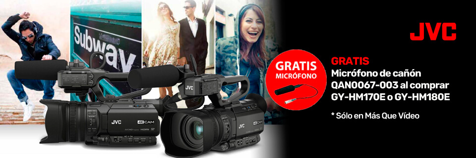 JVC Cmaras 4K - Promocin Micrfono gratis