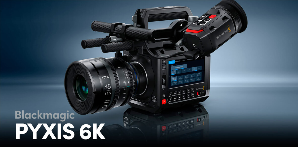 Blackmagic Pyxis 6K  cmara cine digital 