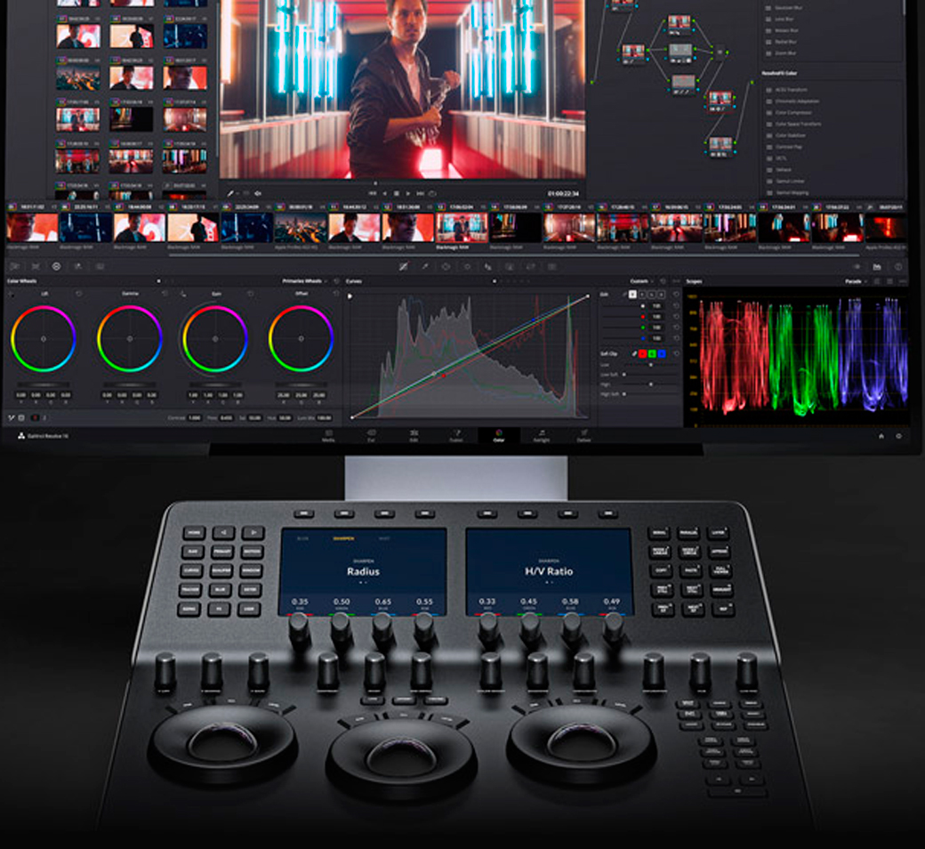 BLACKMAGIC URSA MINI PRO 12 K POSTPRODUCCIN