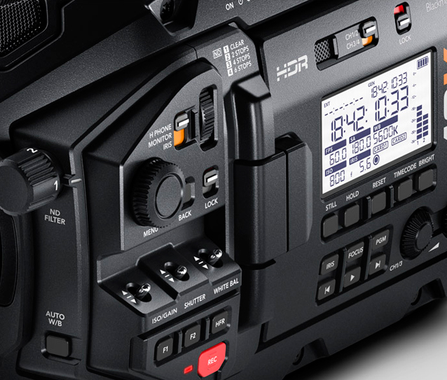 BLACKMAGIC URSA MINI PRO 12K - CONTROL DE CMARA